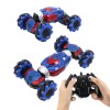Huiye toy stunt car remote control double sided 4wd rc rolling car drift twisting climbing hand remote control toy car