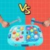 Huiye whac a mole table game toy mini plastic baby Interactive knock pounding hammer toy early educational with light and music