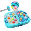 Huiye whac a mole table game toy mini plastic baby Interactive knock pounding hammer toy early educational with light and music