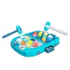 Huiye whac a mole table game toy mini plastic baby Interactive knock pounding hammer toy early educational with light and music
