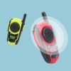 Huiye walkie talkie toy police toddler toys early educational walkie talkie for kids preschool phone baby toy phone