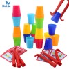 Huiye stacking toy baby plastic Board Game Designs Drinking Cup Balance Stacking Cup Games Educational baby toys