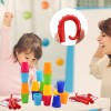 Huiye stacking toy baby plastic Board Game Designs Drinking Cup Balance Stacking Cup Games Educational baby toys
