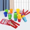 Huiye stacking toy baby plastic Board Game Designs Drinking Cup Balance Stacking Cup Games Educational baby toys