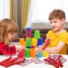 Huiye stacking toy baby plastic Board Game Designs Drinking Cup Balance Stacking Cup Games Educational baby toys