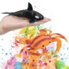 Huiye sea animal figure toys set bulk plastic sea ocean animals toys
