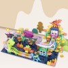 Huiye toy brick DIY block building block slide track toy set building blocks toys kids educational bloc de construction