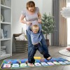 Huiye piano keyboard mat kids space animal music electronic piano blanket keyboard toy musical mat keyboard piano play mat dance