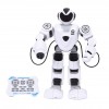 Battery operated toy with light and music rc robot smart toy