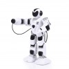 Battery operated toy with light and music rc robot smart toy