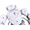 Battery operated toy with light and music rc robot smart toy
