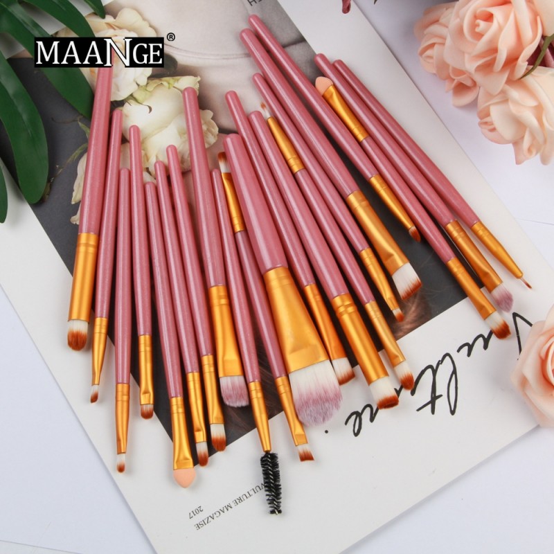 Private Label Professional Luxury Bling Makeup Brushes Set Cosmetics For Makeup