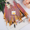 Private Label Professional Luxury Bling Makeup Brushes Set Cosmetics For Makeup