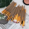 Private Label Professional Luxury Bling Makeup Brushes Set Cosmetics For Makeup