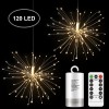 Amazon Outdoor Garden Dandelion Wedding Christmas Decoration Lighting Led Firework Light Led Starburst Sting Light