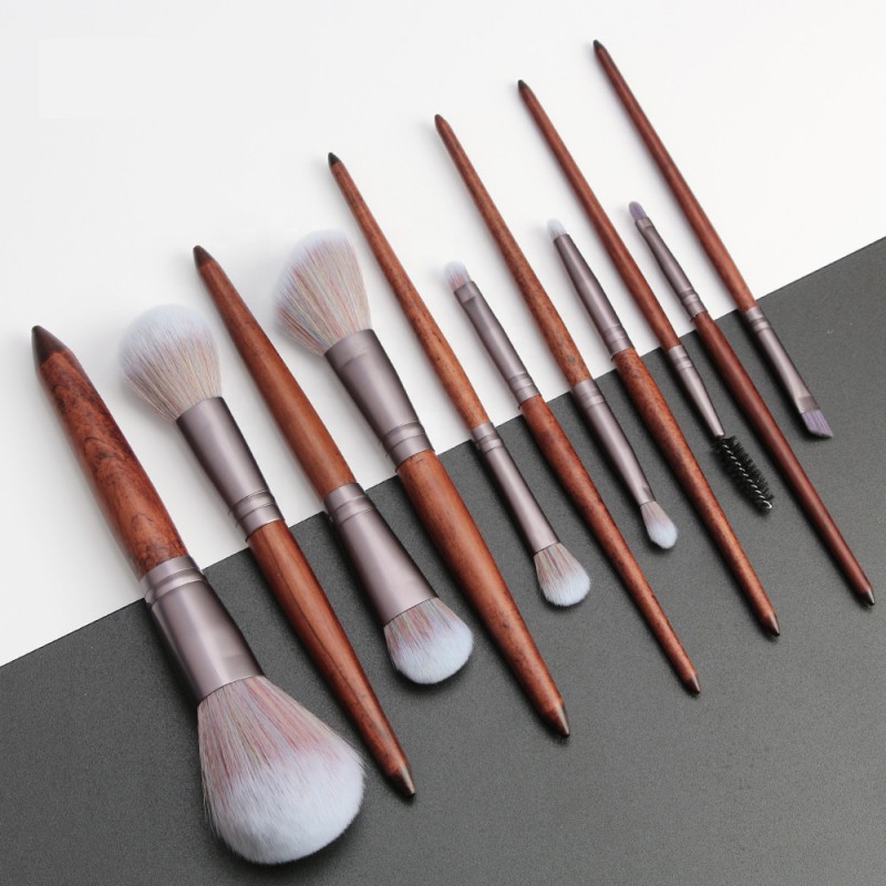 Maange 11pcs Makeup Brushes Set Powder Foundation Brushes Make Up
