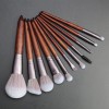 Maange 11pcs Makeup Brushes Set Powder Foundation Brushes Make Up