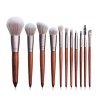 Maange 11pcs Makeup Brushes Set Powder Foundation Brushes Make Up