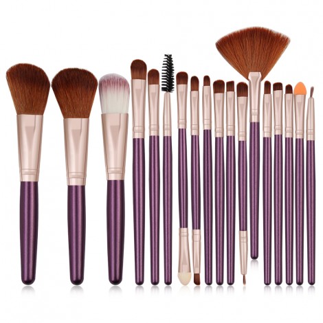 Maange 18pcs Private Label Makeup Brush Set Custom Logo Makeup Brushes