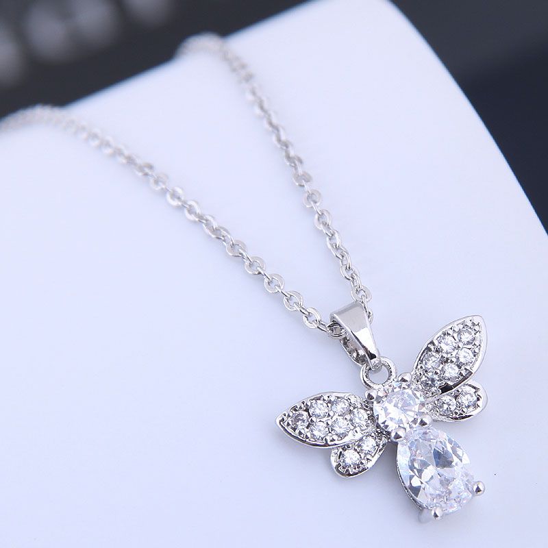Copper  Zircon Neckl...