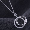 Copper  Zircon Necklace Korea Nhsc200136