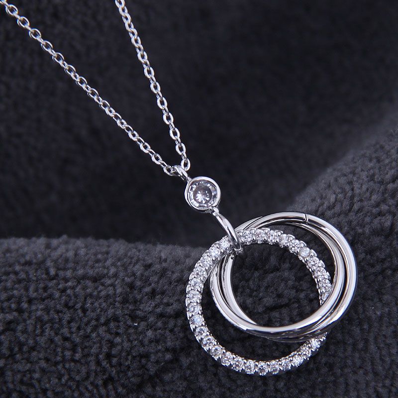 Copper  Zircon Neckl...