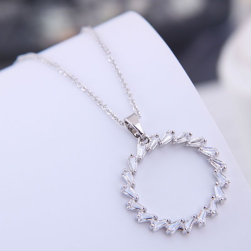 Copper  Zircon Neckl...