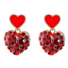 Exquisite Korean Fashion Exquisite Ol Flash Diamond Love Personality Earrings Nhsc191964