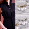 Delicate Korean Fashion Sweet Ol Elegant Pearl Pin Brooch Collar Clip Brooch Nhsc191976