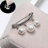 Delicate Korean Fashion Sweet Ol Elegant Pearl Pin Brooch Collar Clip Brooch Nhsc191976