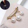 Delicate Korean Fashion Sweet Ol Elegant Pearl Pin Brooch Collar Clip Brooch Nhsc191976
