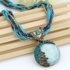 Handmade Bohemian Vintage Retro Mediterranean Necklace Nhsc191978