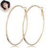 European And American Fashion Metal Simple Circle Temperament Earrings Earrings Nhsc193571