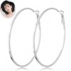 European And American Fashion Metal Simple Circle Temperament Earrings Earrings Nhsc193571