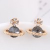 Boutique Korean Fashion Sweet Simple Saturn Ol Earrings Nhsc193675