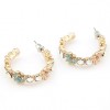 Boutique Korean Fashion Ol Exquisite Fashion Small Chrysanthemum Simple Earrings Nhsc193678