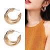 Fashion Metal Simple Earrings Nhsc193684