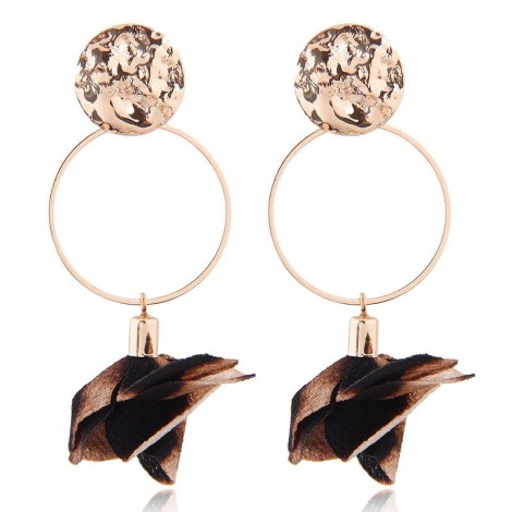 Delicate Korean Fashion Sweet Ol Simple Flower Earrings Nhsc193685