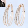 Delicate Korean Fashion Sweet Earrings With Diamonds Nhsc193686