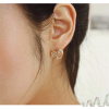 Boutique Korean Fashion Sweet Chrysanthemum Love Earrings Nhsc193688