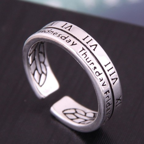 Delicate Korean Fashion Sweet Ol Retro Open Ring Nhsc194596
