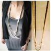 Korean Fashion Simple Fourpiece Snake Chain Wild Sweater Chain Nhsc199089