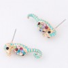 Korean Fashion Sweet And Cute Hippocampal Personality Earrings Nhsc199097