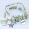 Fashion Metal Starfish Wild Multilayer Hanging Bracelet Nhsc199645