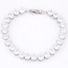 Fashion Copper Plated Real Gold Simple Zircon Bracelet Wholesale Nhsc199646