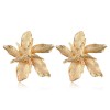 Fashion Metal Simple Maple Leaf Stud Earrings Nhsc199667