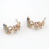 Boutique Korean Fashion Sweet Butterfly Dance Stud Earrings Nhsc199678