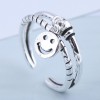 Exquisite Fashion Ring Wholesale Smiley Open Ring Nhsc199703