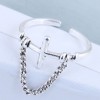 Exquisite Ring Wholesale Fashion Vintage Cross Open Ring Nhsc199709