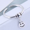 Fashion Ring Wholesale Smiley Open Ring Nhsc199717